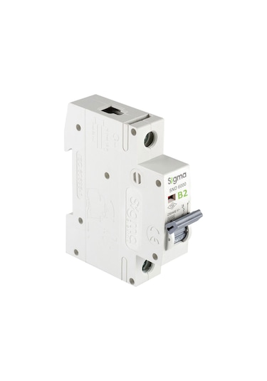 Sigma 6sm102b B Tipi Monofaze 2a 6ka Otomatik Sigorta