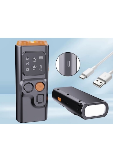 Lichen Ekranlı Ultrasonik Köpek Kovucu, Yardım İçin Yanıp Sönen