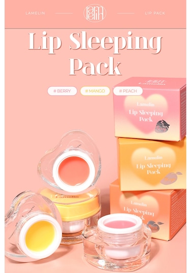 Yoğun Nemlendirici Gece Dudak Maskesi Lip Sleeping Pack Mango