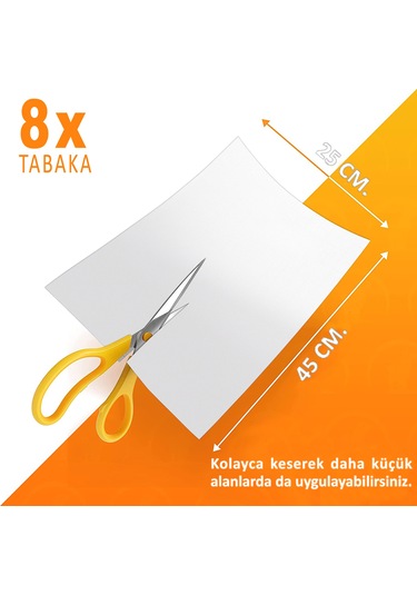 Paw Away Kedi Eğitim Bandı Tek Yüz Yapışkanlı Tırmalama Caydırıcı 8'li