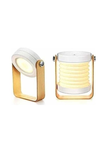 Pazly Usb Şarjlı Renkli Led Lamba, Kısalıp Katlanabilir, Dokunmatik Çok Renkli Gece Lambası Çok Renkli