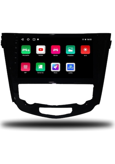 Oskodi Nissan Qashqai Android Carplay Multimedya 2014-2021 Dijital Klima 4gb Ram + 64gb Hafıza