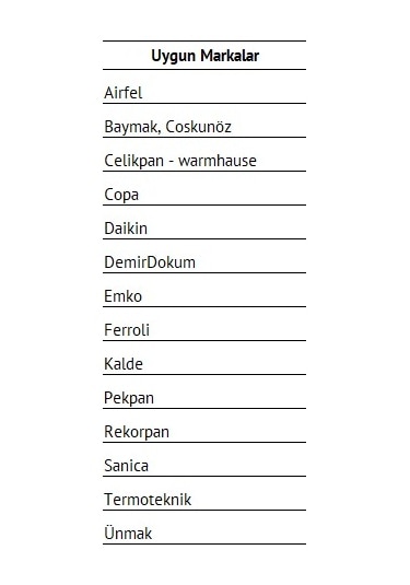 Termostatik Radyatör Vana Çekirdeği