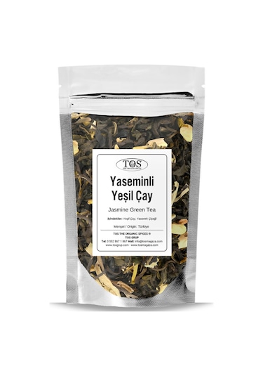 Tos The Organic Spices Yasemin Çiçeği ve Yeşil Çay 40 G