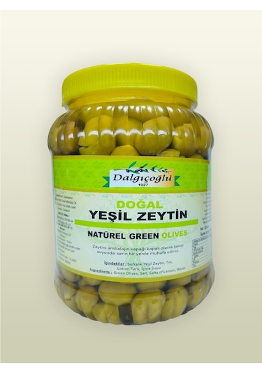 Dalgıçoğlu Çizik Zeytin Ayvalık Yeşil Zeytin 1450 G