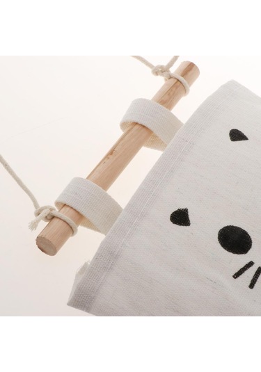 Suntek Karikatür Asılı Cep Saklama Çantası Mavi-ızgara Diğer