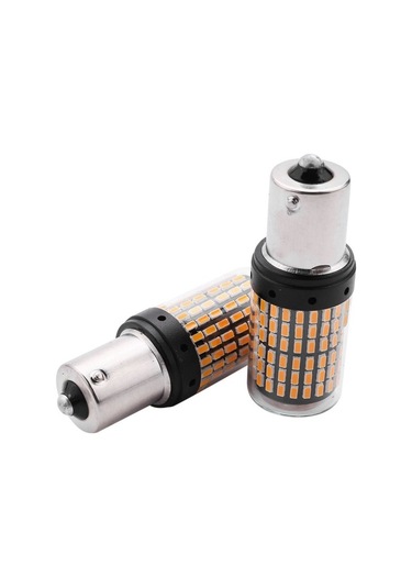 Szypzstore 6 Adet Süper Parlak Flaş Yok 1156 Canbus Araba Led Işık Bau15s Py21w 144smd 3014 Cips Led Dönüş Sinyali Kuyruk Işık Cwf3yg Beyaz