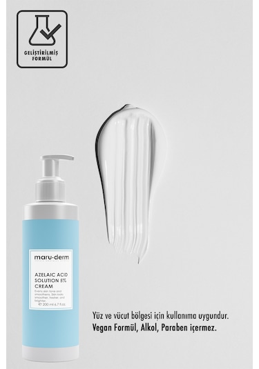 Maruderm Azelaik Asit %5 Cilt Bakım Kremi 200 ML