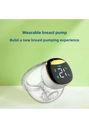 Trendooze Ücretsiz Şişeler Silikon Serbest Pembe Otomatik Giyilebilir Emme Eller Cihaz 180ml Xw