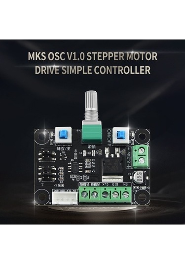 Trendooze Mks Osc V1.0 Step Motor Kontrolü - 8-24v, Entegre Hız Düzenleme