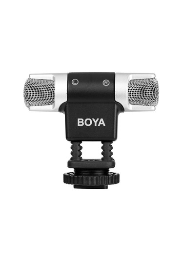Boya By Mm3 Çift Kafa Mini Stereo Mikrofon
