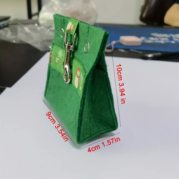 Elmpaly Kırmızı Su Geçirmez Köpek Dışkı Poşeti Tutucu Ve Ödül Dispanseri