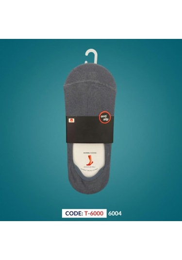 Twisocks Premıum Pamuk Babet Erkek Çorap 12'li - Gri