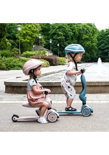 Scoot And Ride Highwaykick 1 Oturaklı Çocuk Scooter Pembe 160629-