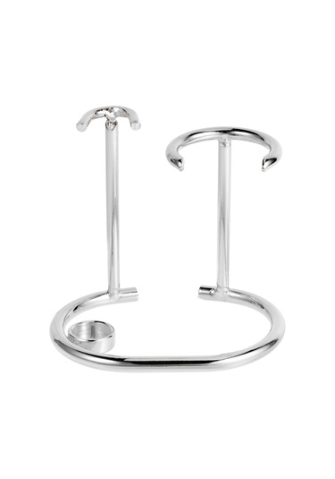 Suntek Erkekler Banyo Tıraş Bıçağı Ve Fırça Gümüş