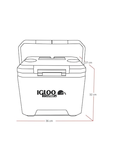 Igloo Coremax 16 Buzluk 16 Litre Beyaz