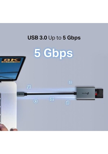 Tp-lınk Ua440c Usb 3.0 Type-c - Sd Ve Microsd 4.0 Kart Okuyucu-152383