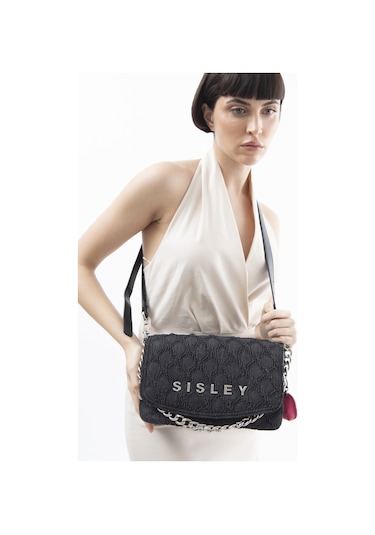 Sisley Kadın Çapraz Çantası C.sly 061 Std / Siyah