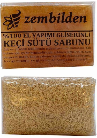 Zembilden Keçi Sütü Sabunu Lifli 120 G