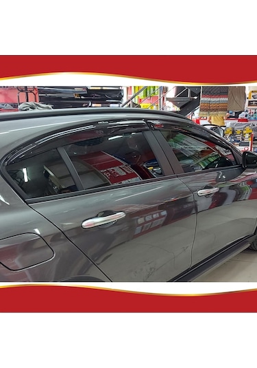 Fiat Egea Cross Mügen Cam Rüzgarlığı 2021 Sonrası 4 Lü Set N11.12265