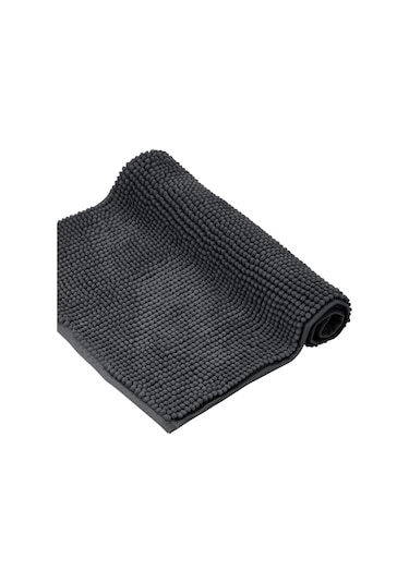 Ximistore9 Koyu Gri Banyo Tepsi 40x60cm - Süper Emici Yumuşak Plüsh, Kayma Engeli, Kolay Temizlenir Banyo Paspası Koyu Gri