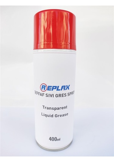 Replax Şeffaf Sıvı Gres Sprey 400 Ml.