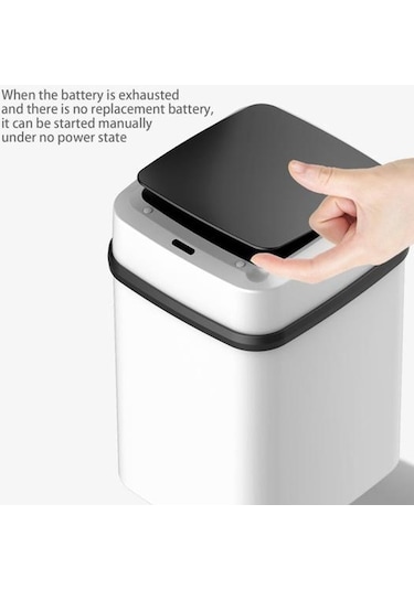 Sessiz Akıllı Atık Çöp Kutusu Otomatik Seçenek: A