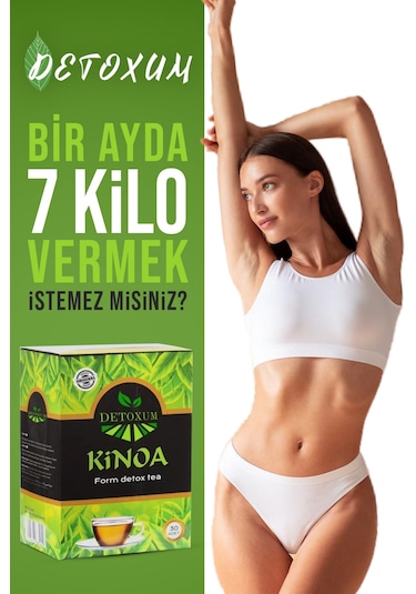 Detoxum Form Çayi Karışık Bitki Çayı Detox 30 Adet