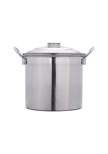 Alüminyum Kazan Soba Kazanı Çamaşır Kazanı Çap: 35 CM