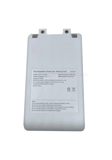 Xiaomi Mi Dik Süpürge G10 / G9 Uyumlu P2045-7S1P-BC 2500mah Pil Batarya