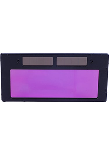 Jeemson Otomatik Koyu Laştırıcı Güneş Enerjili Kaynak Lens - 108x50mm Pp Malzeme Kaynak Kask Paneli Göz Koruyucu