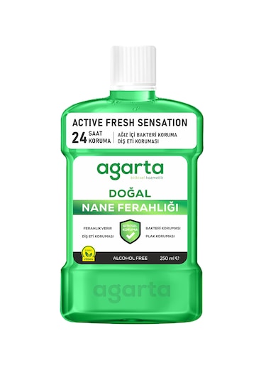 Agarta Ferah Nefes Alkolsüz Ağız Bakım Suyu 250 ML
