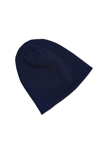 Luess Fitilli Kışlık Unisex Çocuk Bere Lacivert