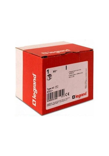 Legrand 403188 Yangın Koruma Rölesi 2X63A 300Ma Ac Tip