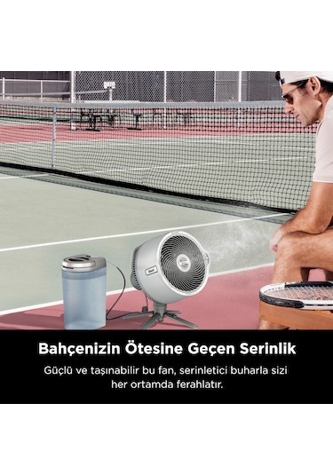 Shark Flexbreeze Promist FA300EU Taşınabilir Buharlı Fan