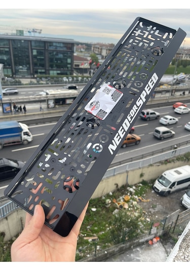 Need For Speed Özel Tasarım Lüks Pleksi Plakalık