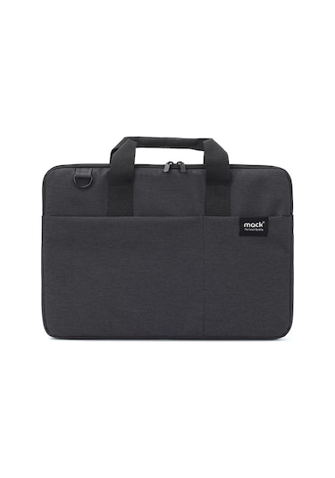 Mack Mcc-701 14.1" Cıty Fıt Eco Notebook Çantası Siyah Bej - Siyah