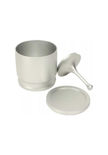 Pazly 58mm Alüminyum Alaşımlı Kahve Tozu Seçici Dozaj Halkası Gümüş Renk Gümüş