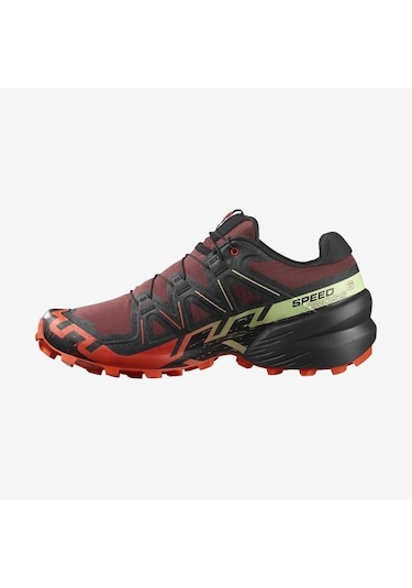 Salomon 475815 Speedcross 6 Rum Raisin/cherry Tomato/cognac Erkek Outdoor Ayakkabı Bordo