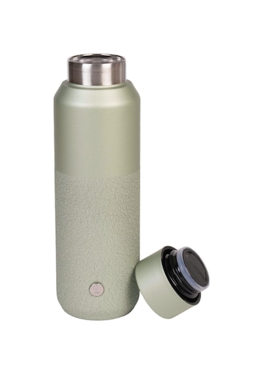 Yeşil Metal Paslanmaz Çelik Matara 550 ML Kapaklı No:96