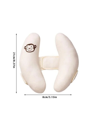 Bebek Arabası Boyun Yastık Muz Araba Koltuğu Kafa Koruyucusu Çok Renkli