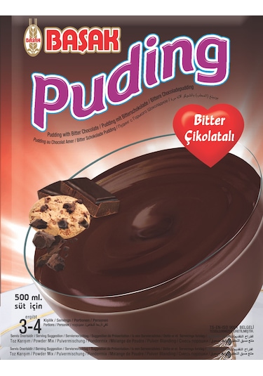 Başak Puding-bitter Çikolatalı 105 Gr. X 3 Adet