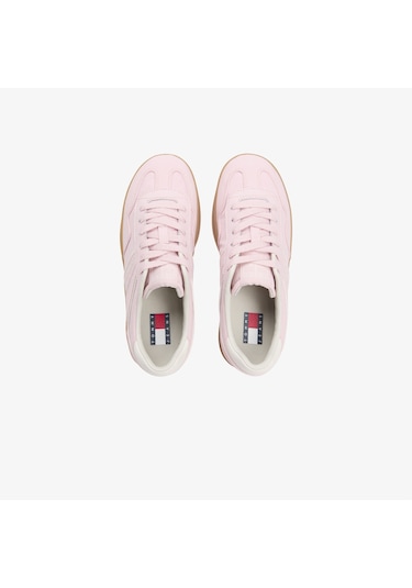 Tommy Hilfiger Greenwich Textile Kadın Pembe Spor Ayakkabı En0en02805 Pembe