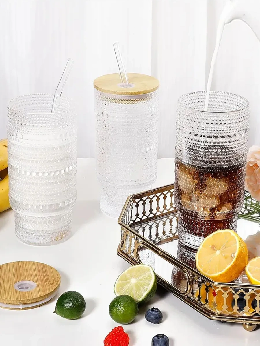 Conflate Pipetli Ve Kapaklı Bardak Seti 2 320 Ml 418735154 Beyaz