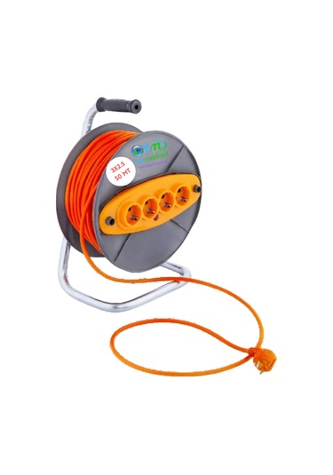 Tekmarked Makaralı Kablo 3 x 2.5 50 M