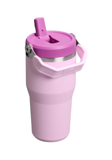 Stanley Iceflow Flip Straw Termos 0.6l Pembe Çok Renkli