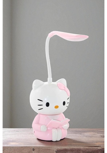 Hello Kitty Masa Lambası Pembe