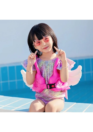 2-8 Yaş Arası Çocuklar İçin Yüzdürme Yelekleri Şişme Pvc Çok Renkli