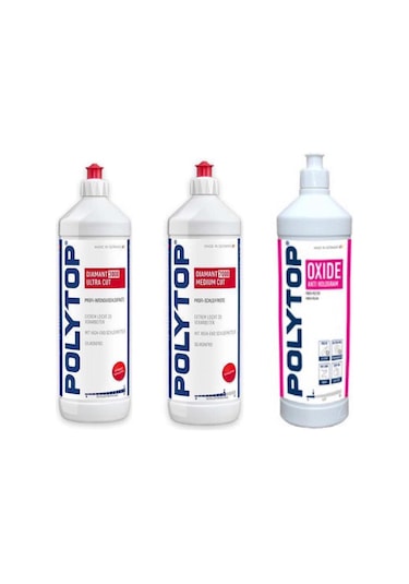 Polytop 3000 Kalın 5000 İnce Pasta Antihologram Hare Giden Set 1 L