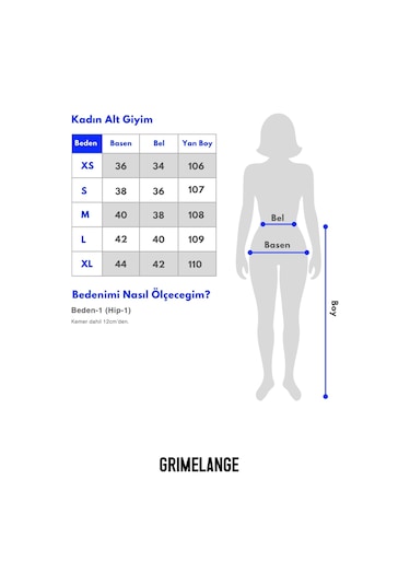 Fatima Kadın Beyaz Dikiş Detaylı Wide Leg Beyaz Pantolon